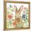 Garden Bunnies II-Leslie Trimbach-Framed Stretched Canvas