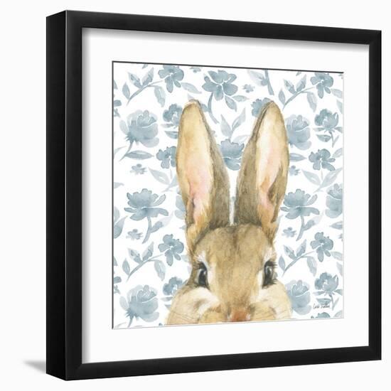 Garden Bunnies VI-Leslie Trimbach-Framed Art Print