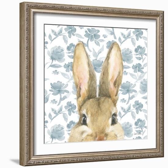 Garden Bunnies VI-Leslie Trimbach-Framed Art Print