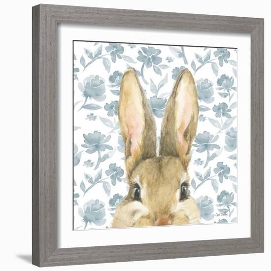 Garden Bunnies VI-Leslie Trimbach-Framed Art Print