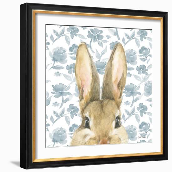 Garden Bunnies VI-Leslie Trimbach-Framed Art Print