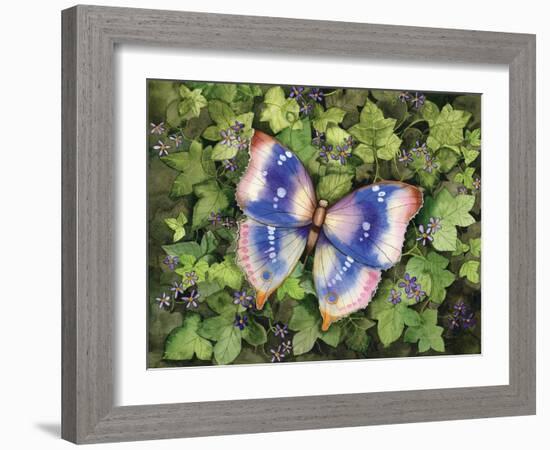 Garden Butterfly-Kathleen Parr McKenna-Framed Art Print