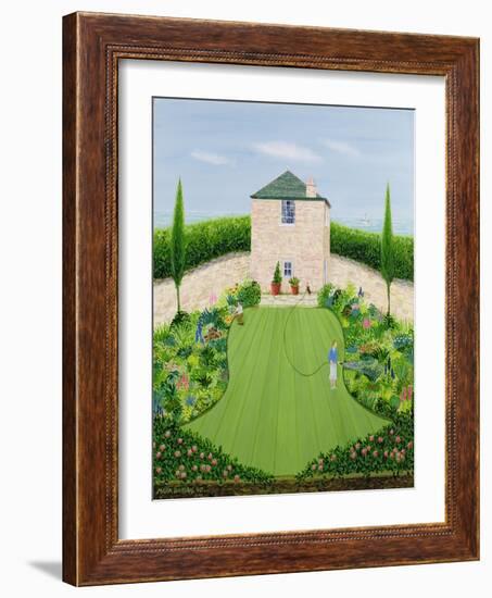 Garden by the Sea-Mark Baring-Framed Giclee Print