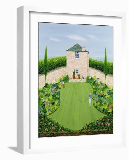 Garden by the Sea-Mark Baring-Framed Giclee Print