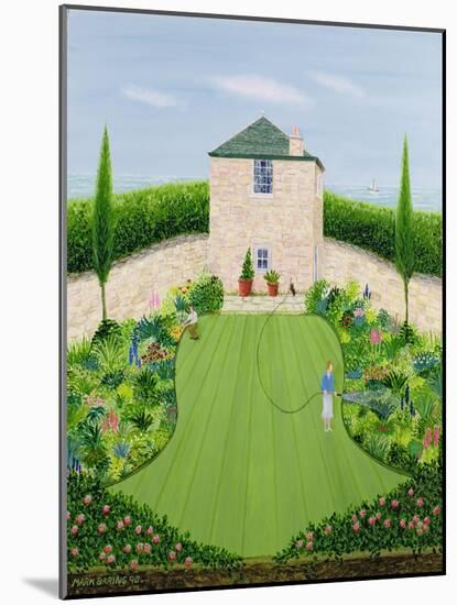 Garden by the Sea-Mark Baring-Mounted Giclee Print