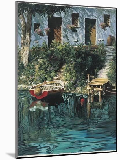 Garden by the Water-Guido Borelli-Mounted Art Print