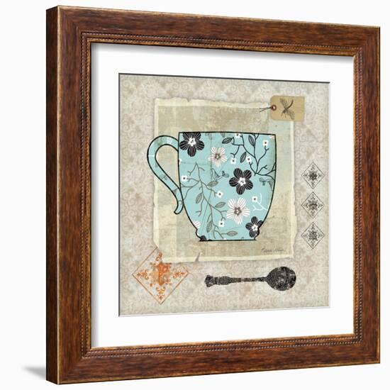 Garden Cafe I-Belinda Aldrich-Framed Art Print