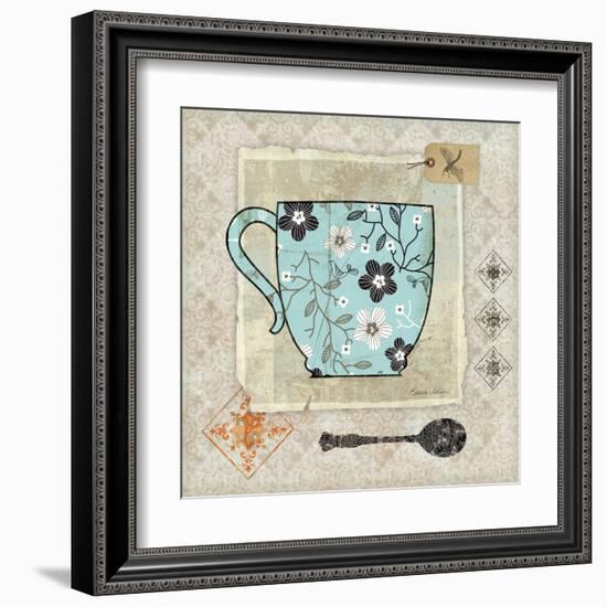 Garden Cafe I-Belinda Aldrich-Framed Art Print