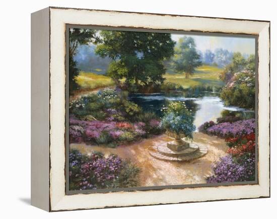 Garden Centerpiece-Nenad Mirkovich-Framed Stretched Canvas