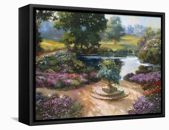 Garden Centerpiece-Nenad Mirkovich-Framed Stretched Canvas