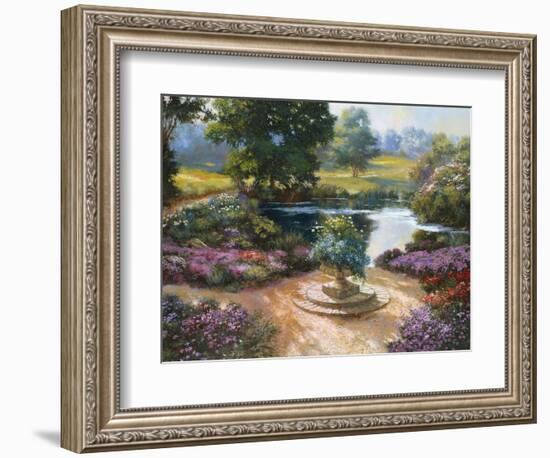 Garden Centerpiece-Nenad Mirkovich-Framed Art Print