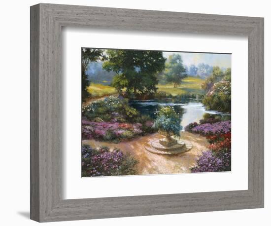 Garden Centerpiece-Nenad Mirkovich-Framed Art Print