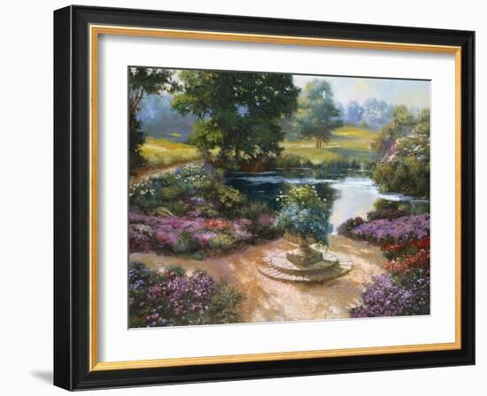 Garden Centerpiece-Nenad Mirkovich-Framed Art Print