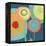 Garden Circles-Jan Weiss-Framed Stretched Canvas