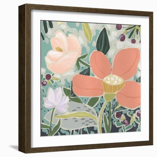 Garden Confetti I-June Vess-Framed Premium Giclee Print