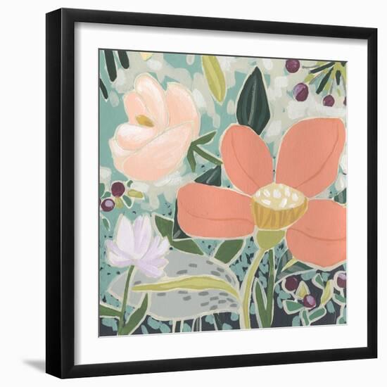 Garden Confetti I-June Vess-Framed Premium Giclee Print