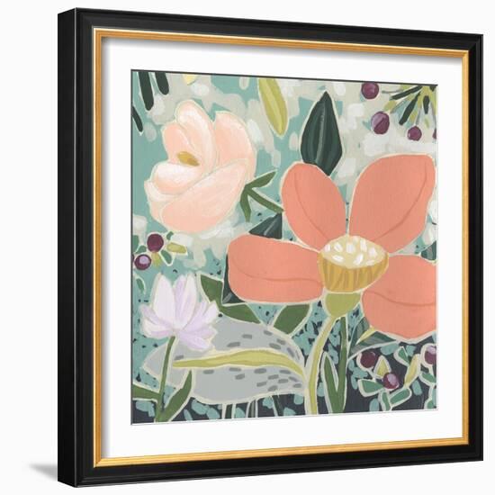 Garden Confetti I-June Vess-Framed Premium Giclee Print