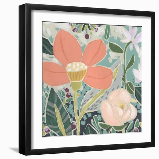 Garden Confetti II-June Vess-Framed Art Print