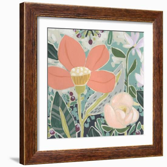 Garden Confetti II-June Vess-Framed Art Print