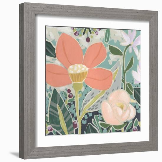 Garden Confetti II-June Vess-Framed Art Print