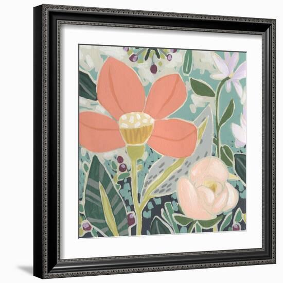 Garden Confetti II-June Vess-Framed Art Print