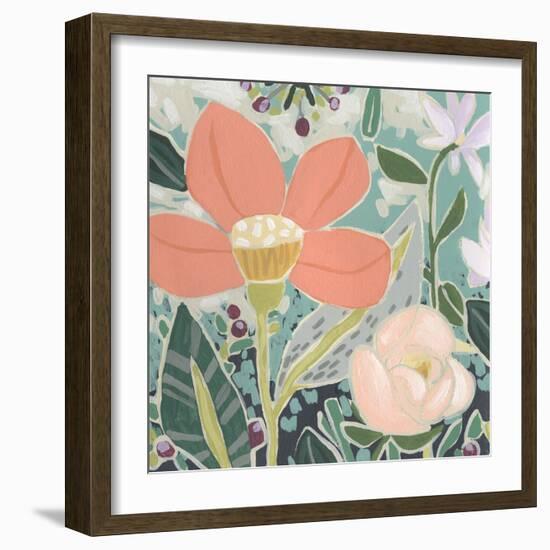 Garden Confetti II-June Vess-Framed Art Print