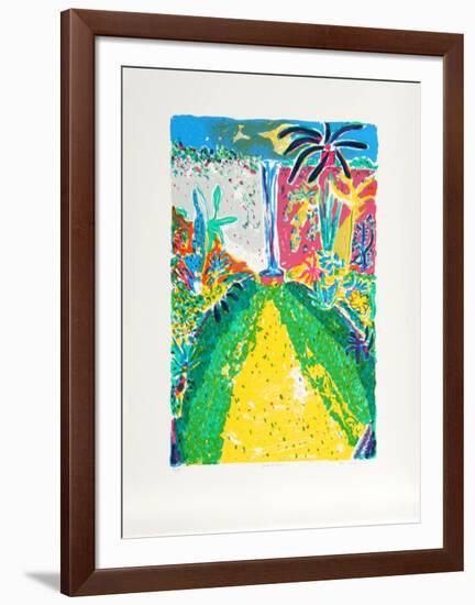 Garden De Chine-Olga Sheirr-Framed Serigraph