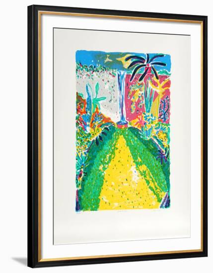 Garden De Chine-Olga Sheirr-Framed Serigraph