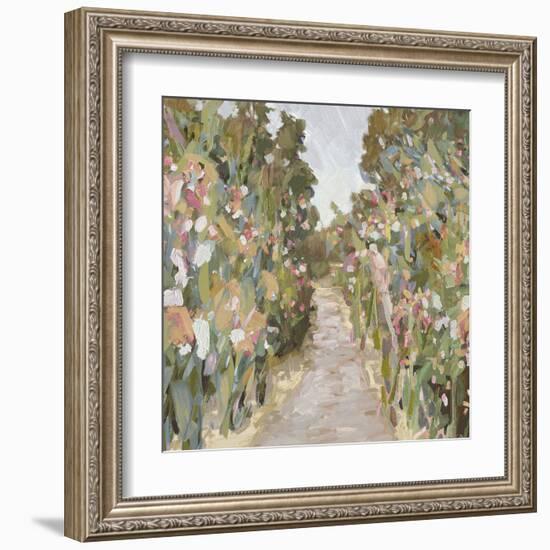 Garden Delight - Path-Tania Bello-Framed Art Print