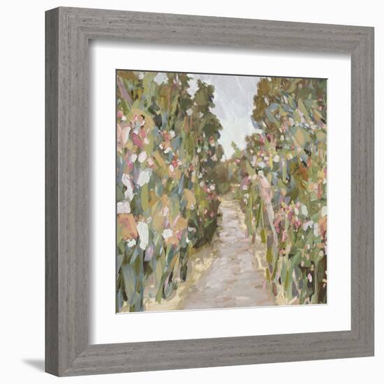 Garden Delight - Path-Tania Bello-Framed Art Print