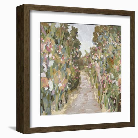 Garden Delight - Path-Tania Bello-Framed Art Print