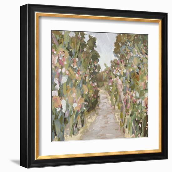 Garden Delight - Path-Tania Bello-Framed Art Print