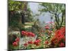 Garden Detail, San Domenico Palace Hotel, Taormina, Sicily, Italy-Walter Bibikow-Mounted Photographic Print