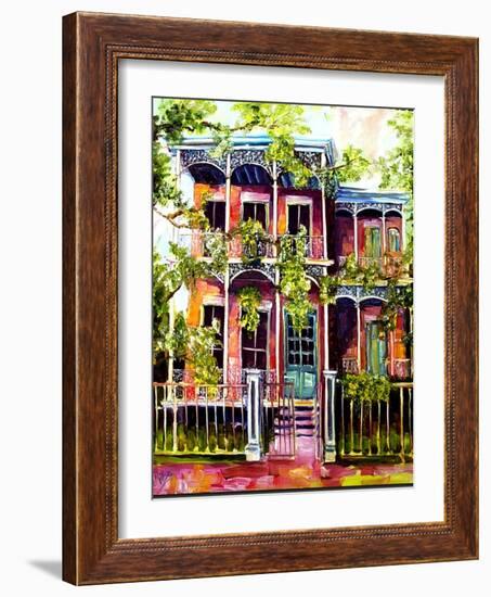 Garden District Fancy-Diane Millsap-Framed Art Print