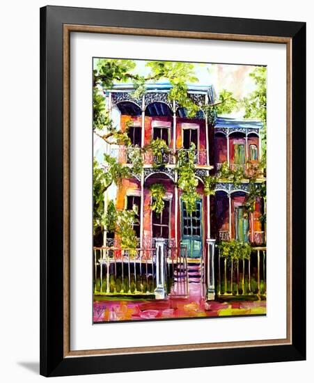 Garden District Fancy-Diane Millsap-Framed Art Print