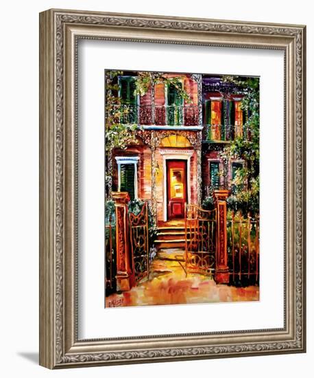 Garden District Gate-Diane Millsap-Framed Art Print