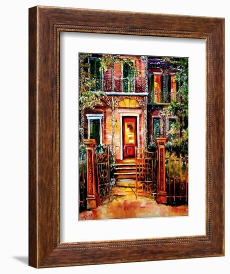 Garden District Gate-Diane Millsap-Framed Art Print