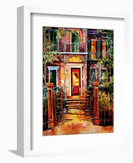 Garden District Gate-Diane Millsap-Framed Art Print