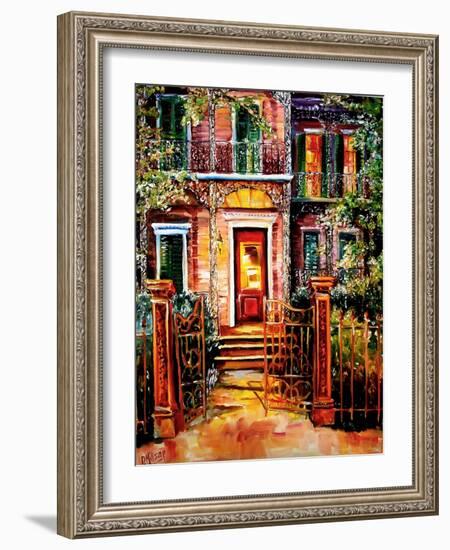 Garden District Gate-Diane Millsap-Framed Art Print