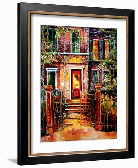 Garden District Gate-Diane Millsap-Framed Art Print