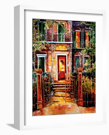 Garden District Gate-Diane Millsap-Framed Art Print