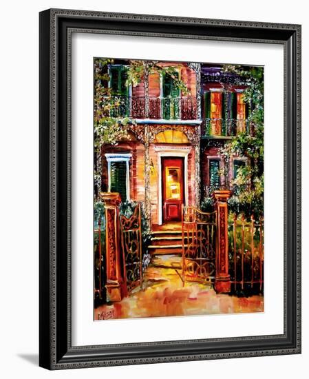 Garden District Gate-Diane Millsap-Framed Art Print