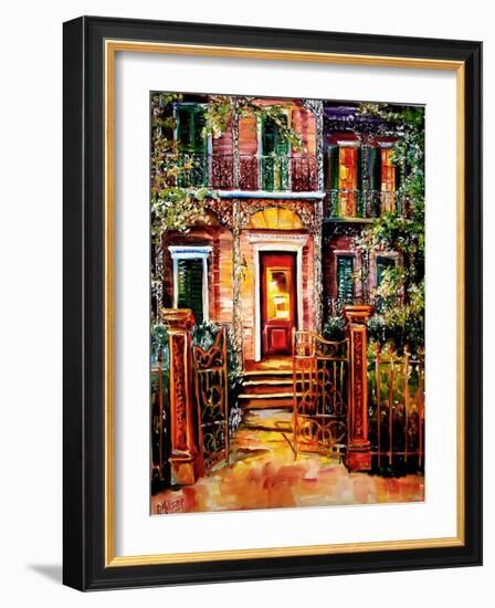 Garden District Gate-Diane Millsap-Framed Art Print