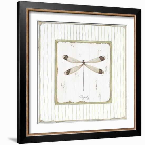 Garden Dragonfly-Jan Cooley-Framed Art Print