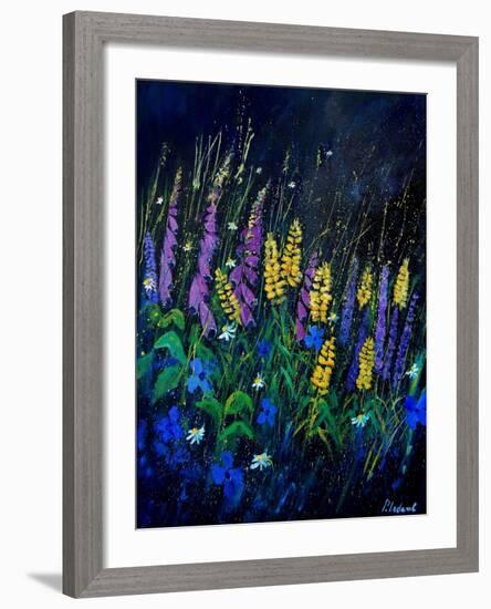 Garden Flowers 679080-Pol Ledent-Framed Art Print