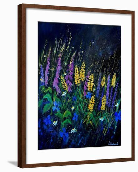 Garden Flowers 679080-Pol Ledent-Framed Art Print