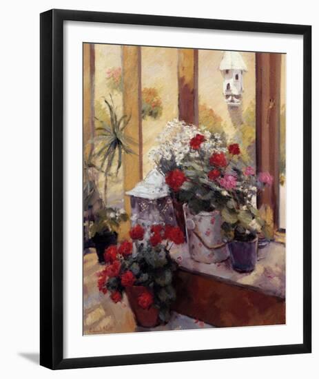 Garden Flowers-Edward Noott-Framed Art Print