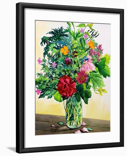 Garden Flowers-Christopher Ryland-Framed Giclee Print