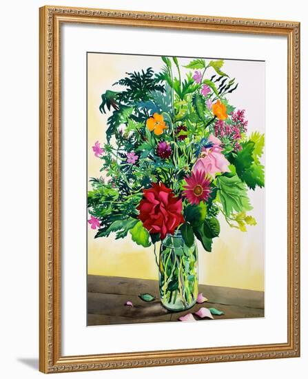 Garden Flowers-Christopher Ryland-Framed Giclee Print