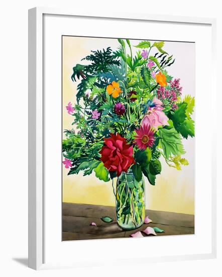 Garden Flowers-Christopher Ryland-Framed Giclee Print